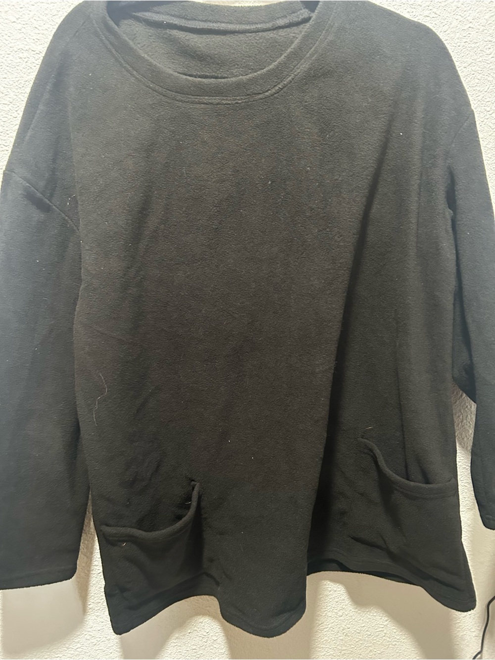 BOGO free Black Long Sleeve Pocket Pullover perfect with leggings